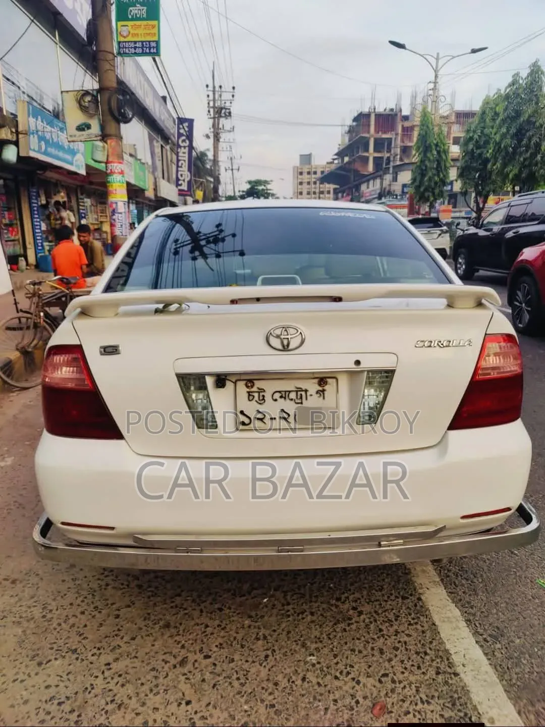 Toyota Corolla Sedan 2004 White
