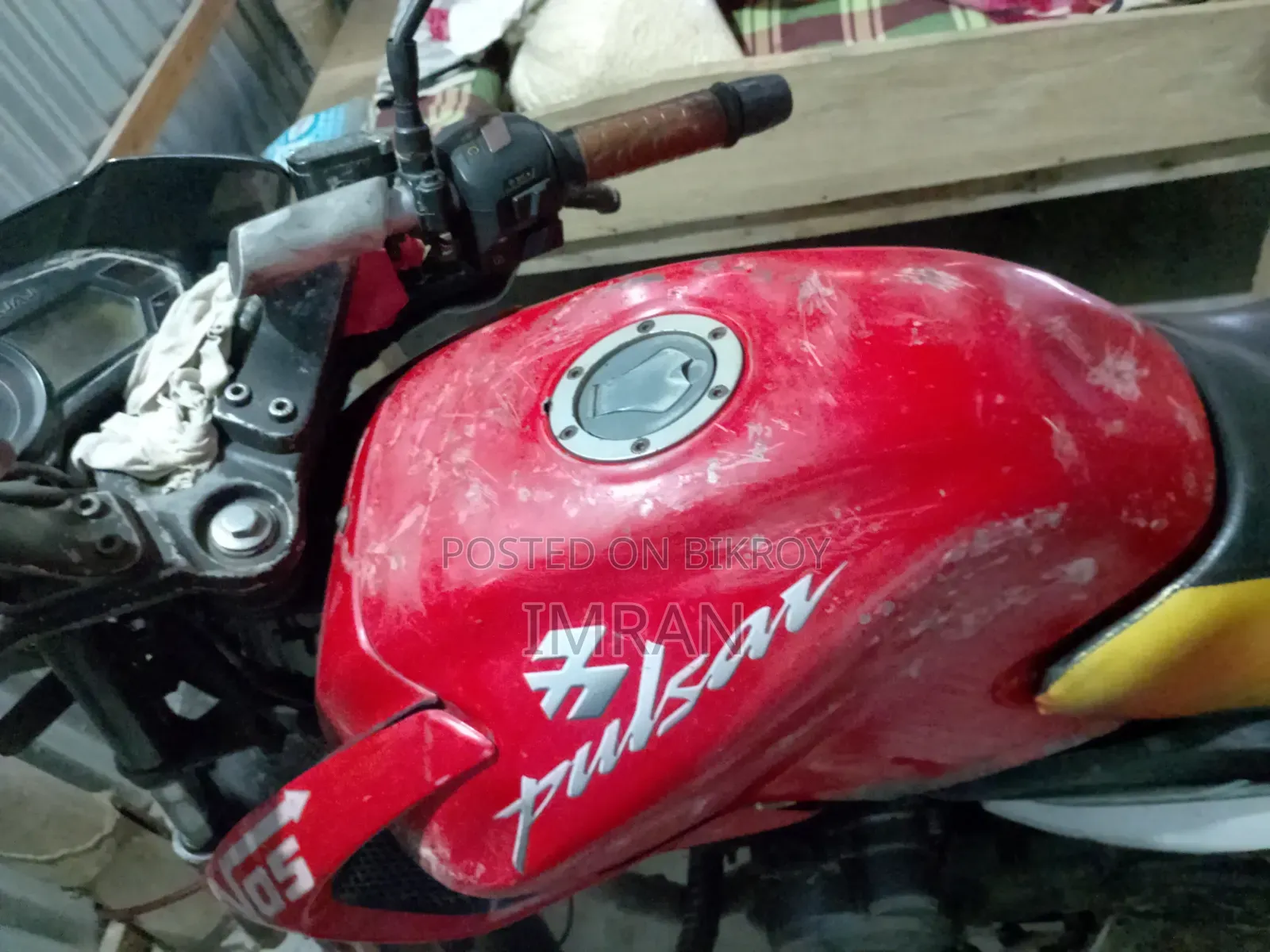 Bajaj Pulsar 135 LS 2015 Red