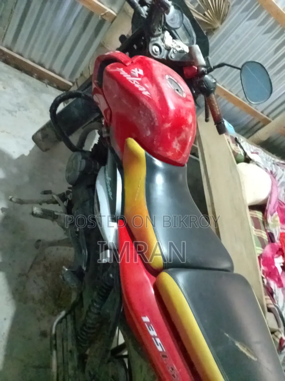 Bajaj Pulsar 135 LS 2015 Red