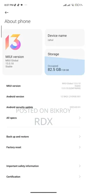 Xiaomi Mi Note 10 Pro 256 GB Rose Gold
