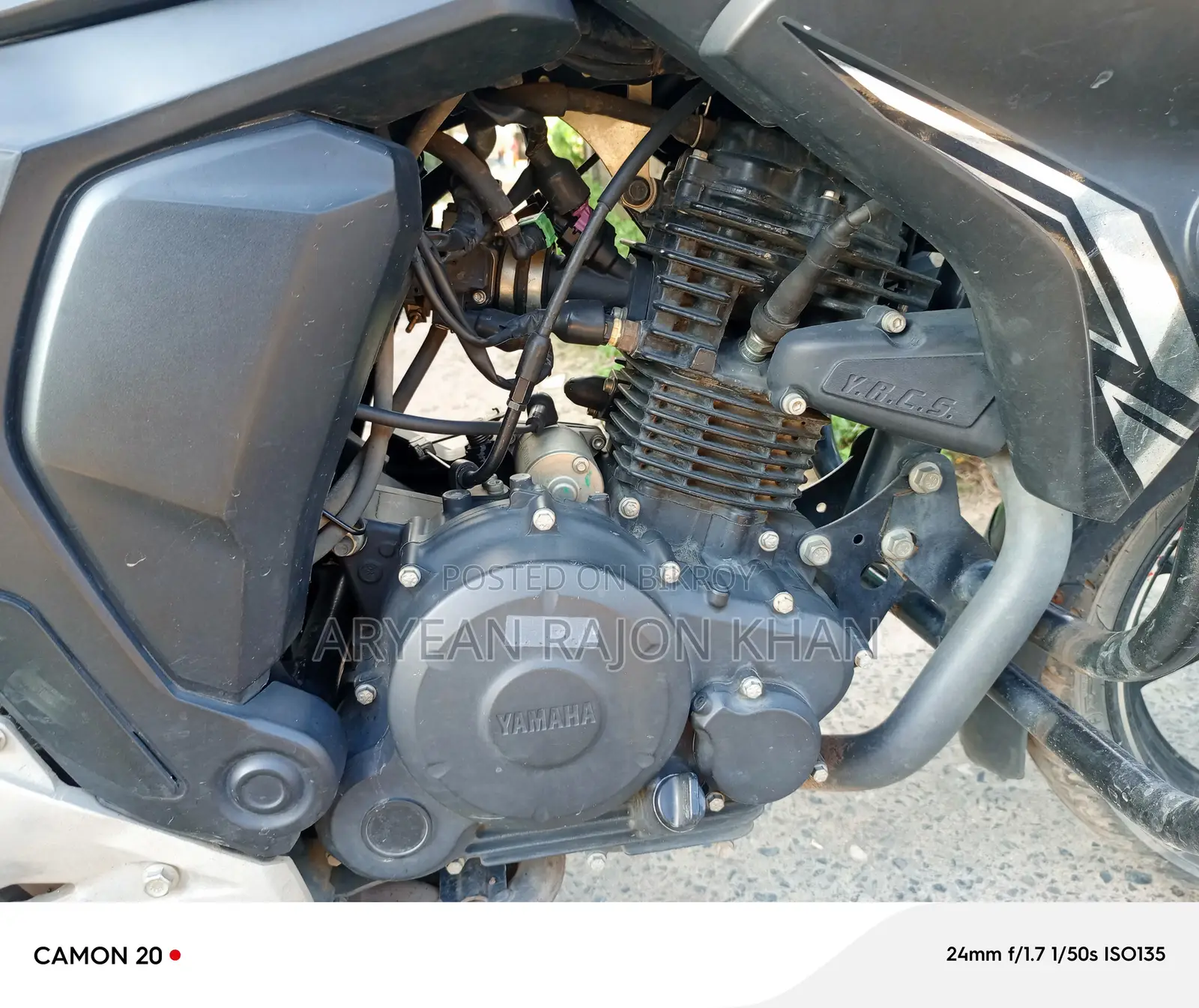 Yamaha FZS V2 2023 Black