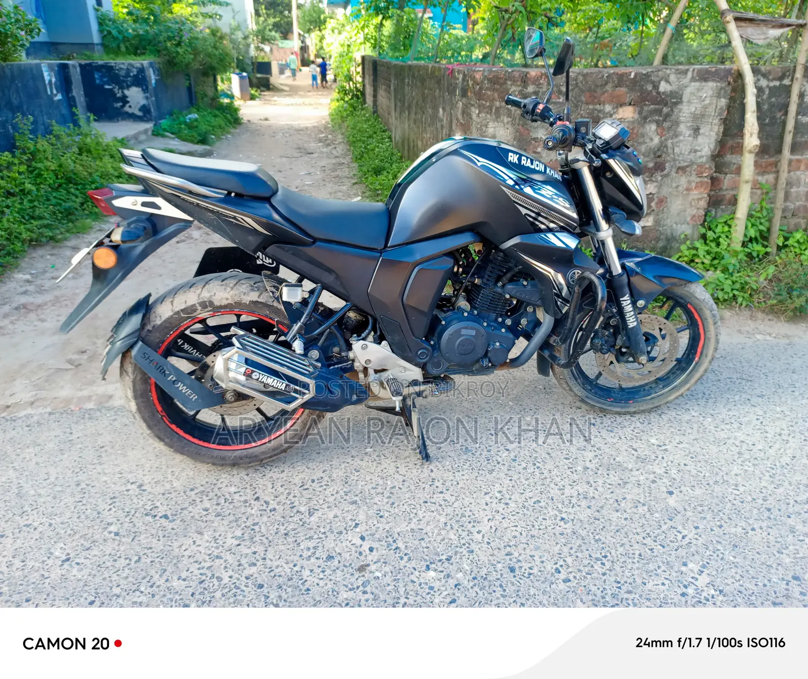 Yamaha FZS V2 2023 Black