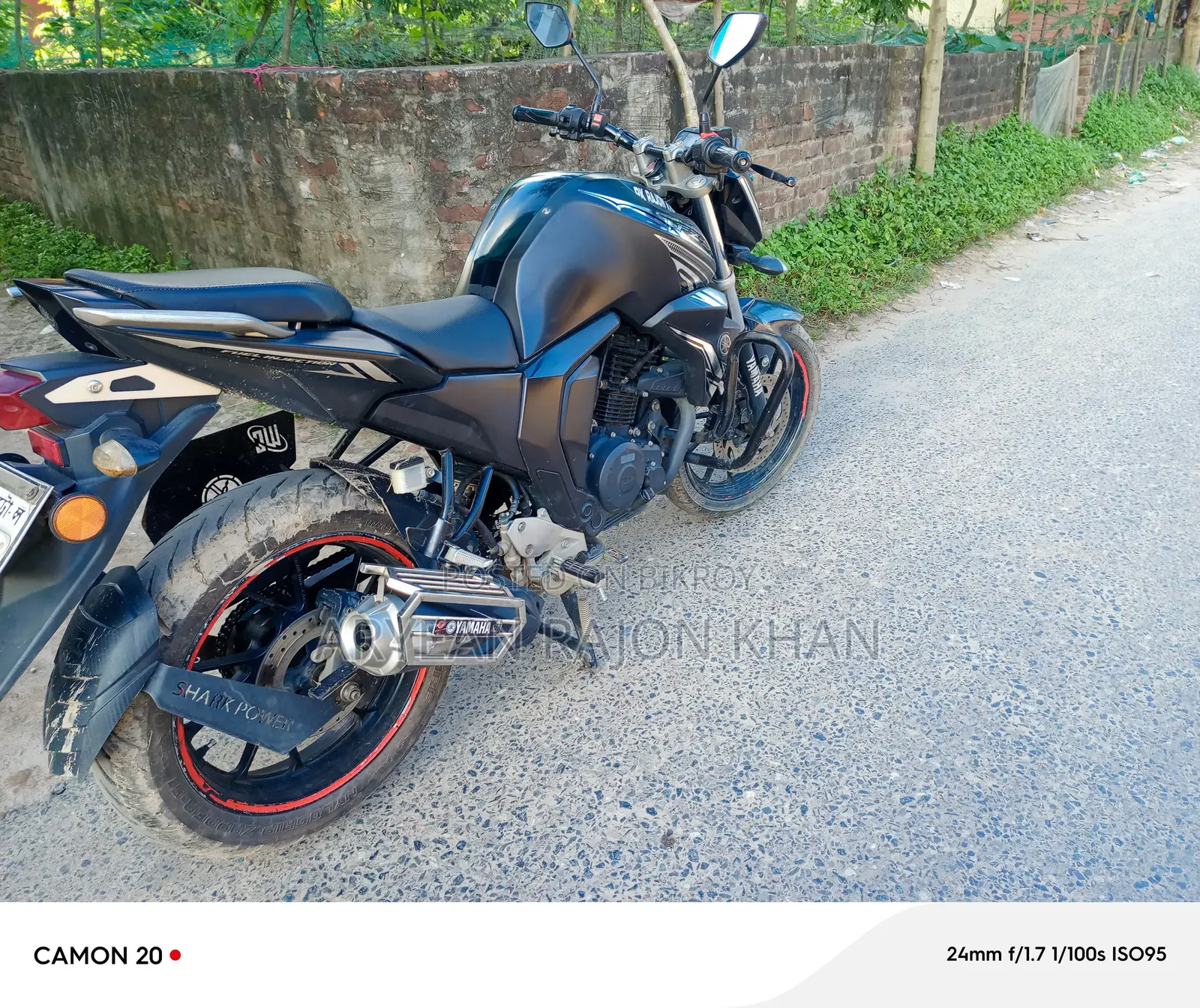 Yamaha FZS V2 2023 Black