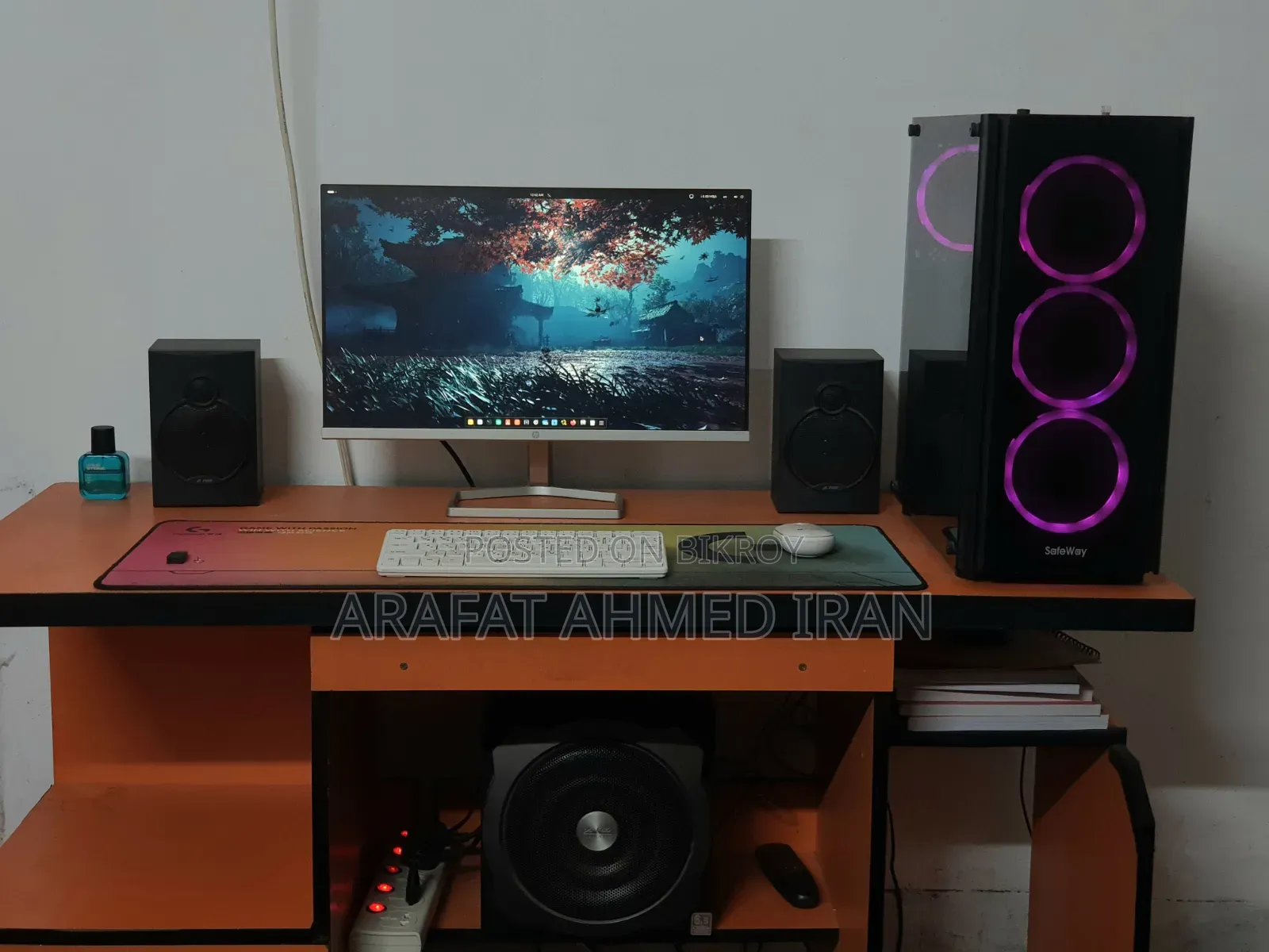 Desktop Computer Asus 16GB AMD Ryzen 5 SSD 256GB