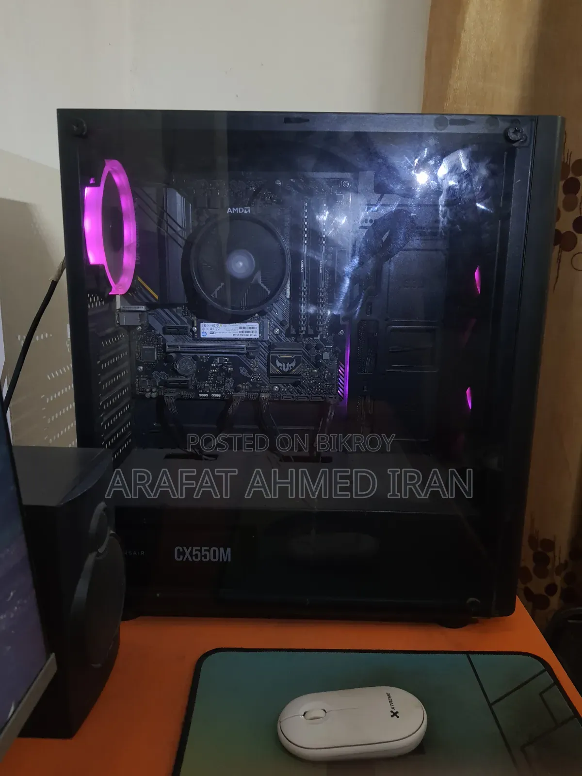 Desktop Computer Asus 16GB AMD Ryzen 5 SSD 256GB