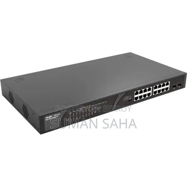 Ruijie RG-ES118GS-P 18-Port Unmanaged PoE Switch