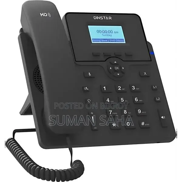Dinstar C60U-W Wi-Fi IP Phone with POE