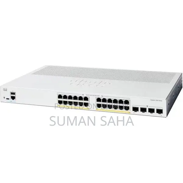 Cisco Catalyst C1200-24P-4G 24-Port Gigabit Ethernet PoE+ Switch