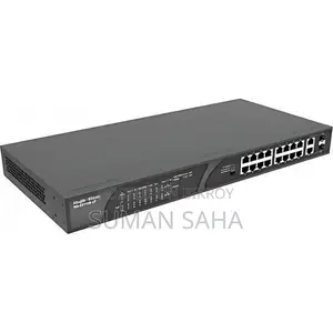 Ruijie RG-ES118S-LP 16-Port Unmanaged Desktop PoE Switch