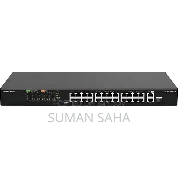 Ruijie Reyee RG-ES126FGS-LP 24-Port PoE Switch