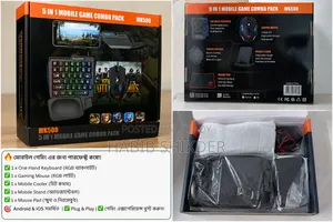 MK500 5 in 1 Mobile Game Combo Pack 1 Week Used