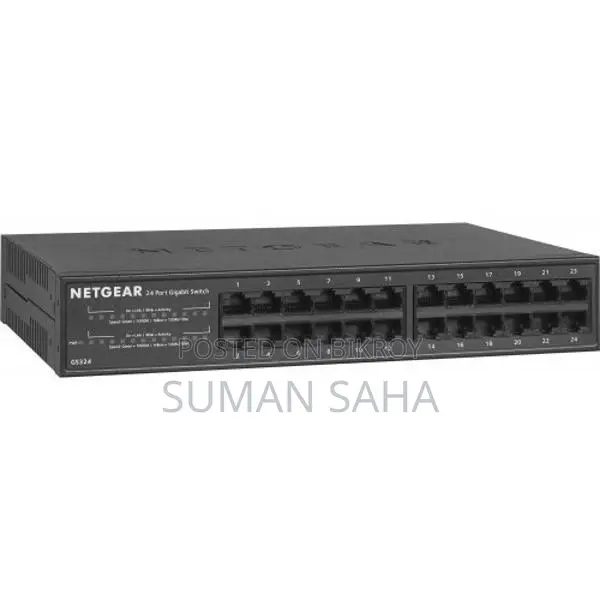Netgear GS324 24-Port Gigabit Rackmount Switch