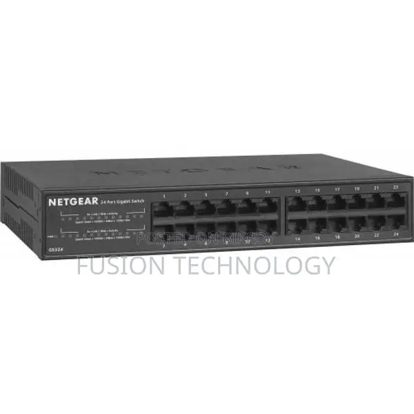 Netgear GS324 24-Port Gigabit Rackmount Switch