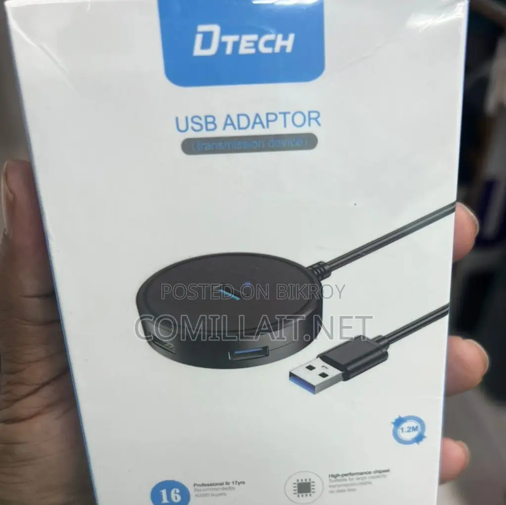 DTECH 4 Port USB 3.0 Hub