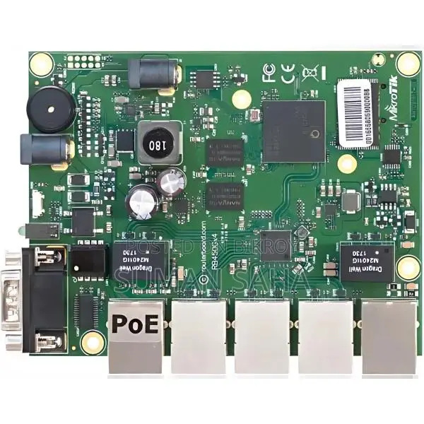 MikroTik RouterBoard RB450Gx4 5-Port Gigabit Ethernet Router