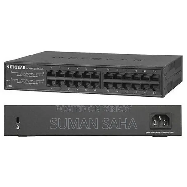 Netgear GS324 24-Port Gigabit Rackmount Switch