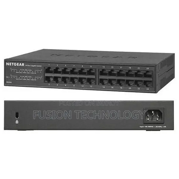 Netgear GS324 24-Port Gigabit Rackmount Switch