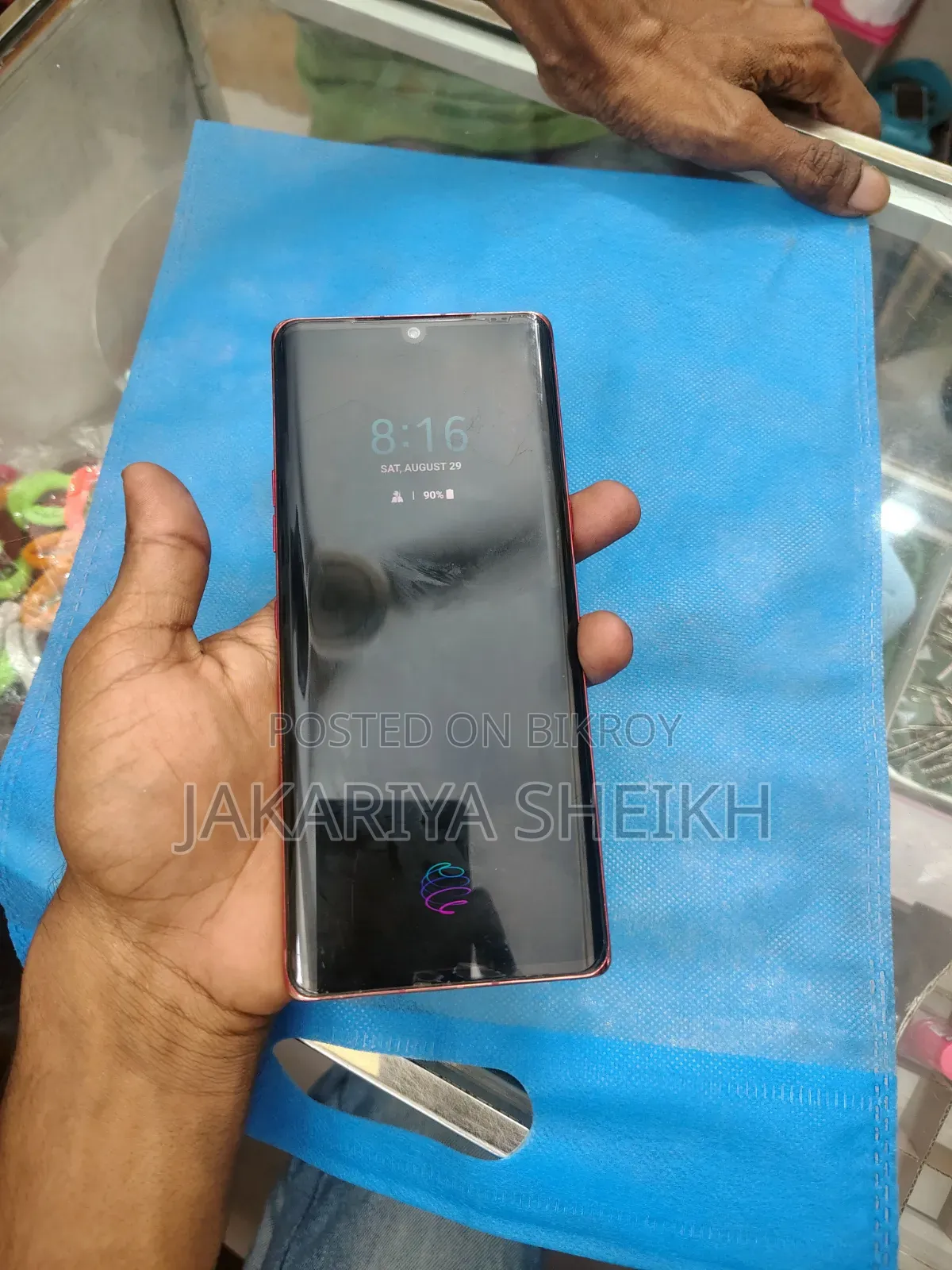 LG Velvet 5G 128 GB Red