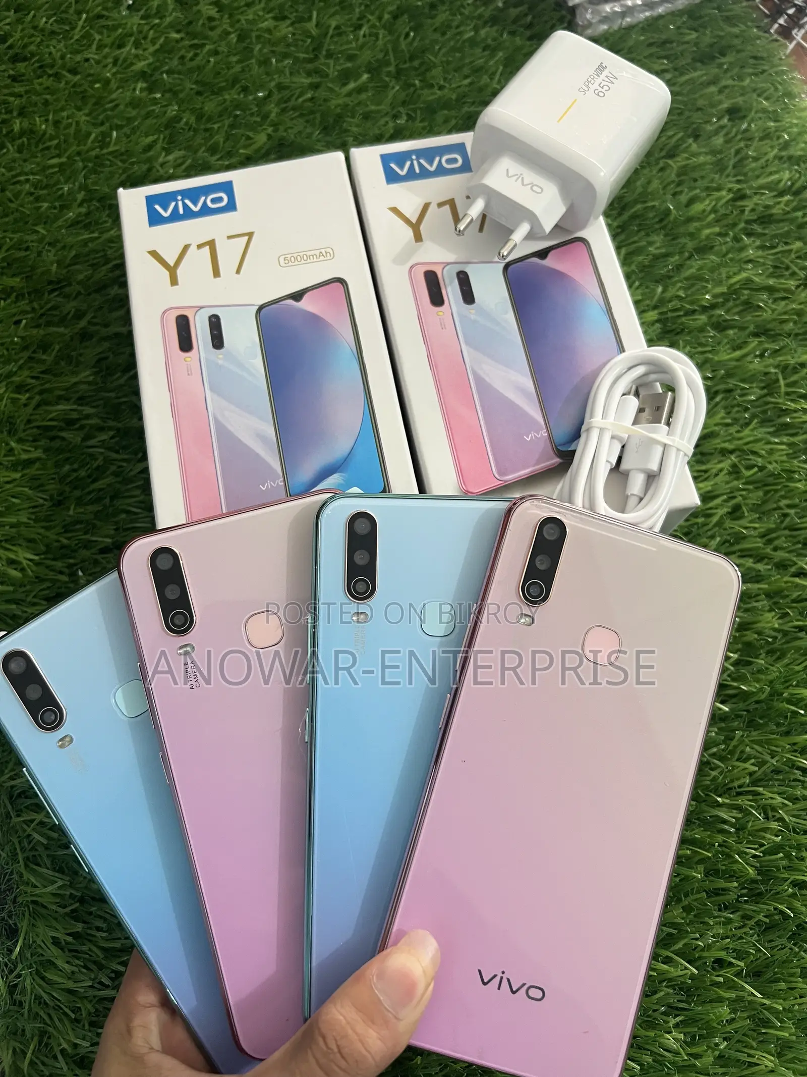 Vivo Y17 256 GB Pink
