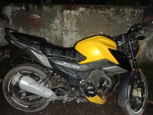 New TVS Raider 125 2024 Yellow