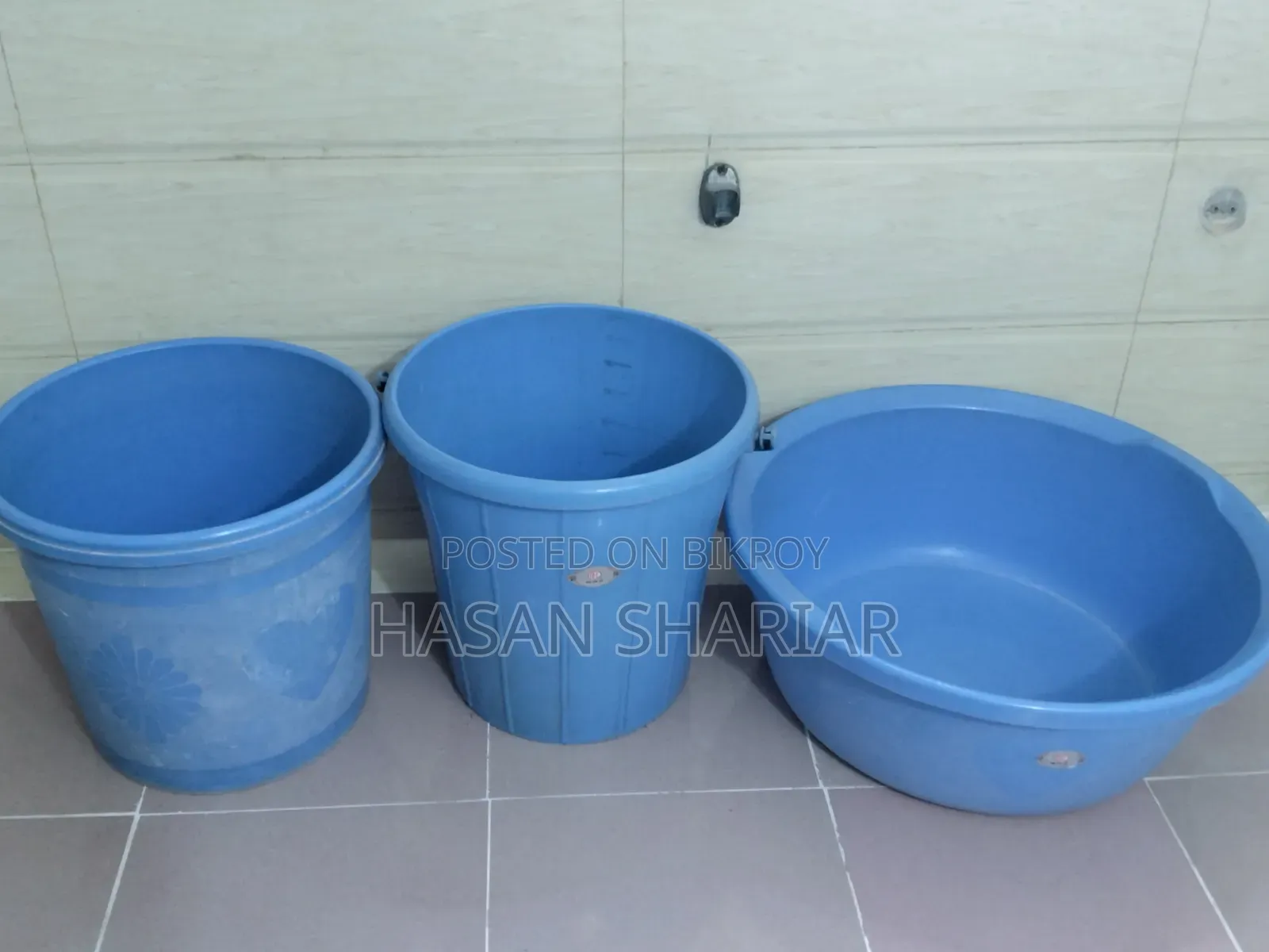 RFL Plastic Buckets.