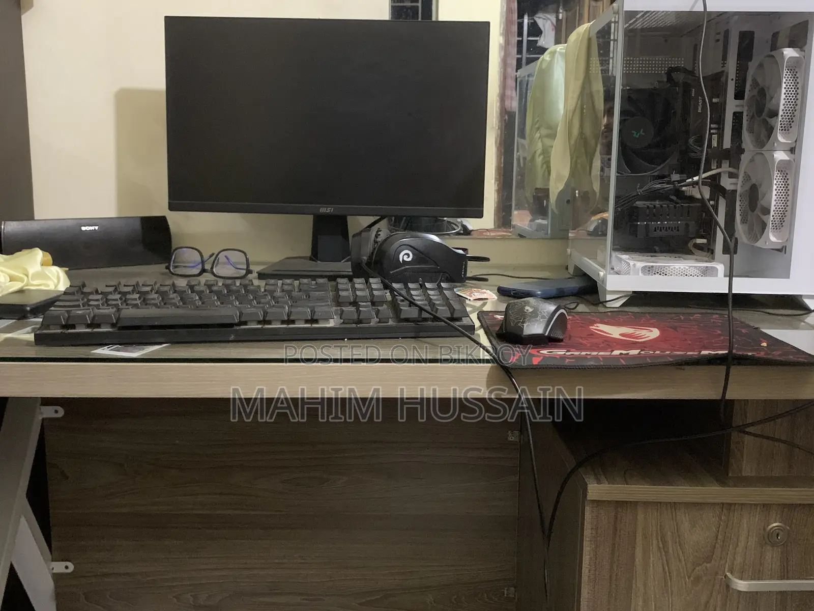 Desktop Computer MSI 16GB AMD Ryzen 5 HDD+SSD 500GB