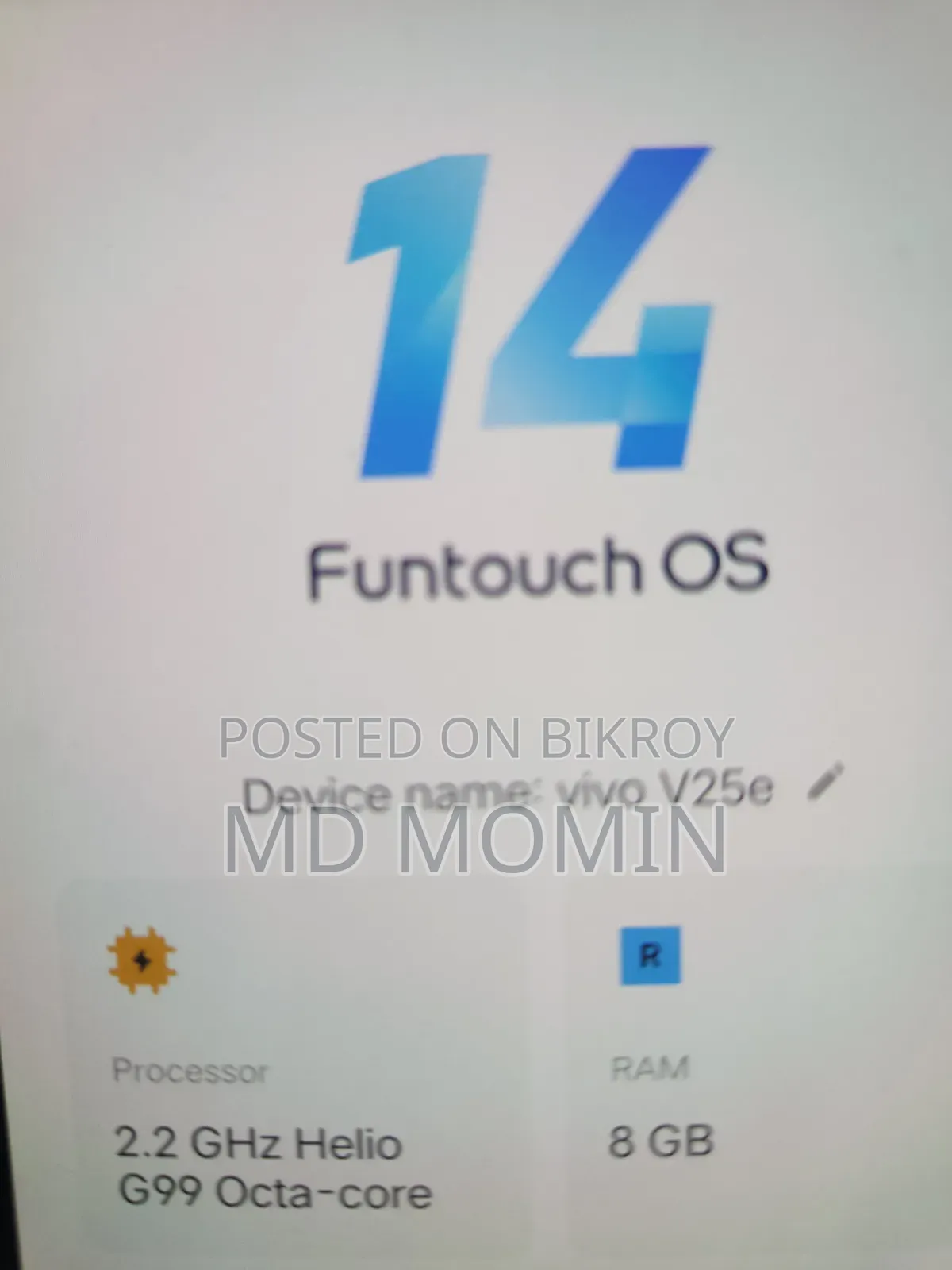 Vivo V25e 128 GB