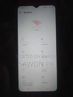 Itel A60s 64 GB Blue