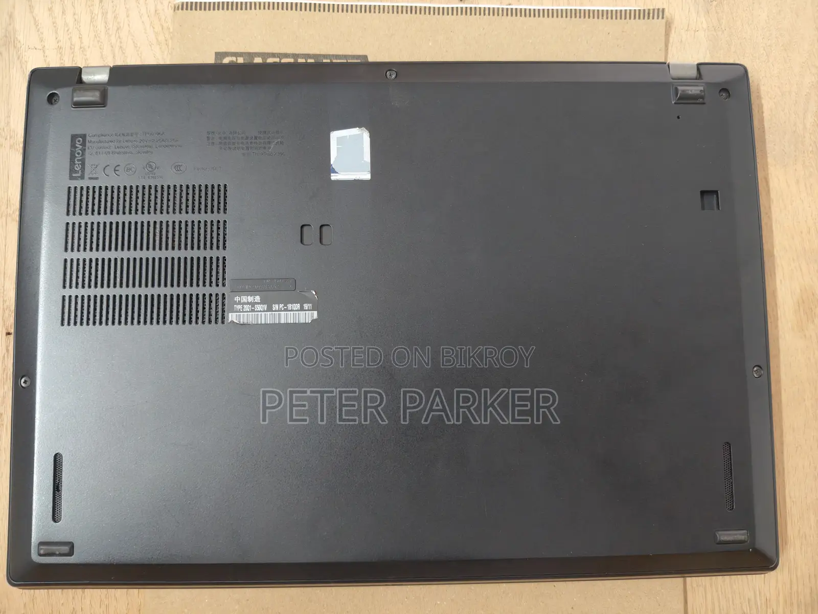 Laptop Lenovo ThinkPad X390 16GB Intel Core i5 SSD 256GB