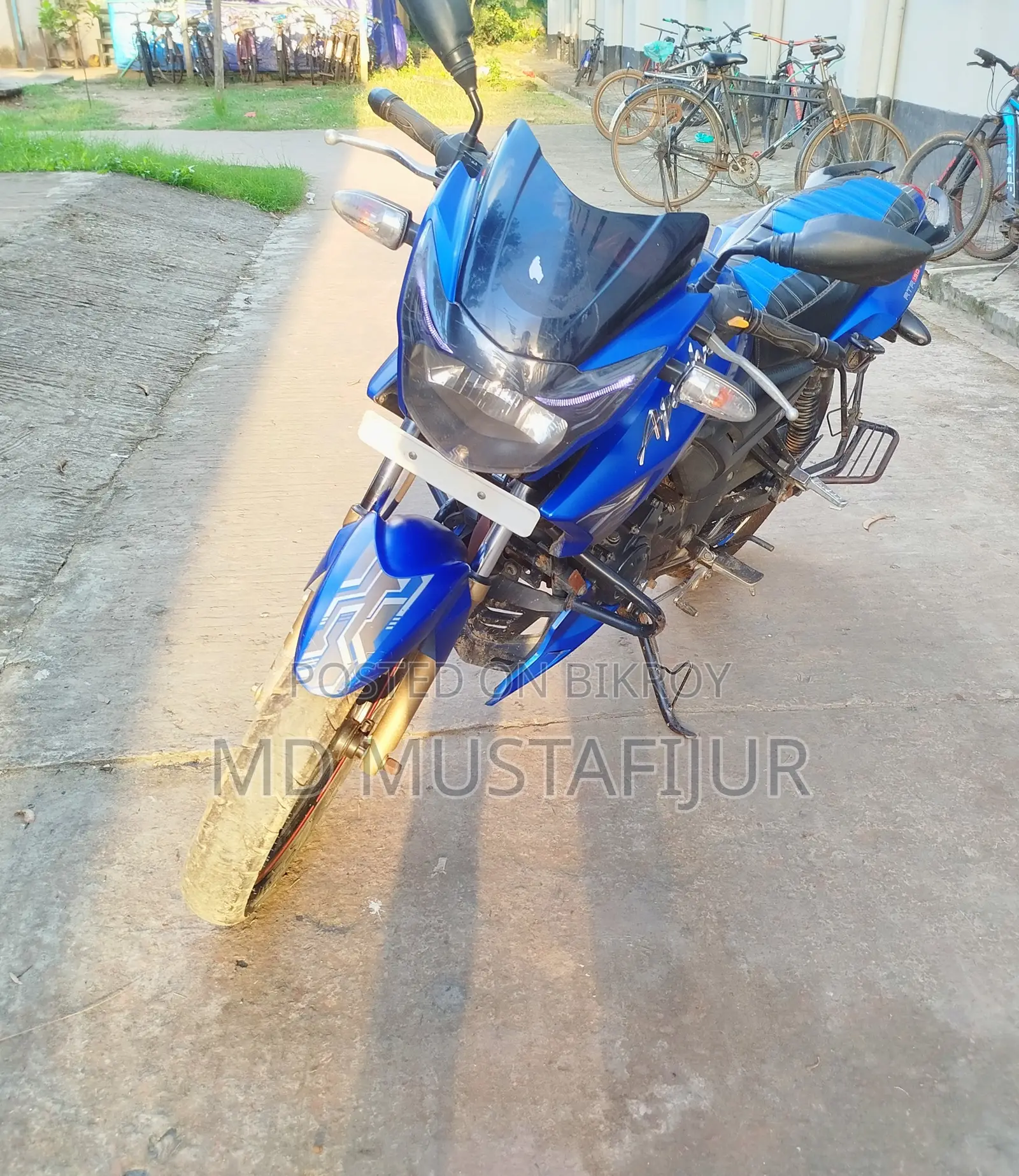 TVS Apache RTR 160 2V 2017 Blue