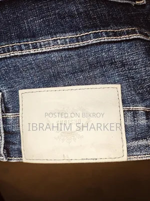 Premium Blue Denim Jeans Pant – Size 33 | Stylish Casual Fit