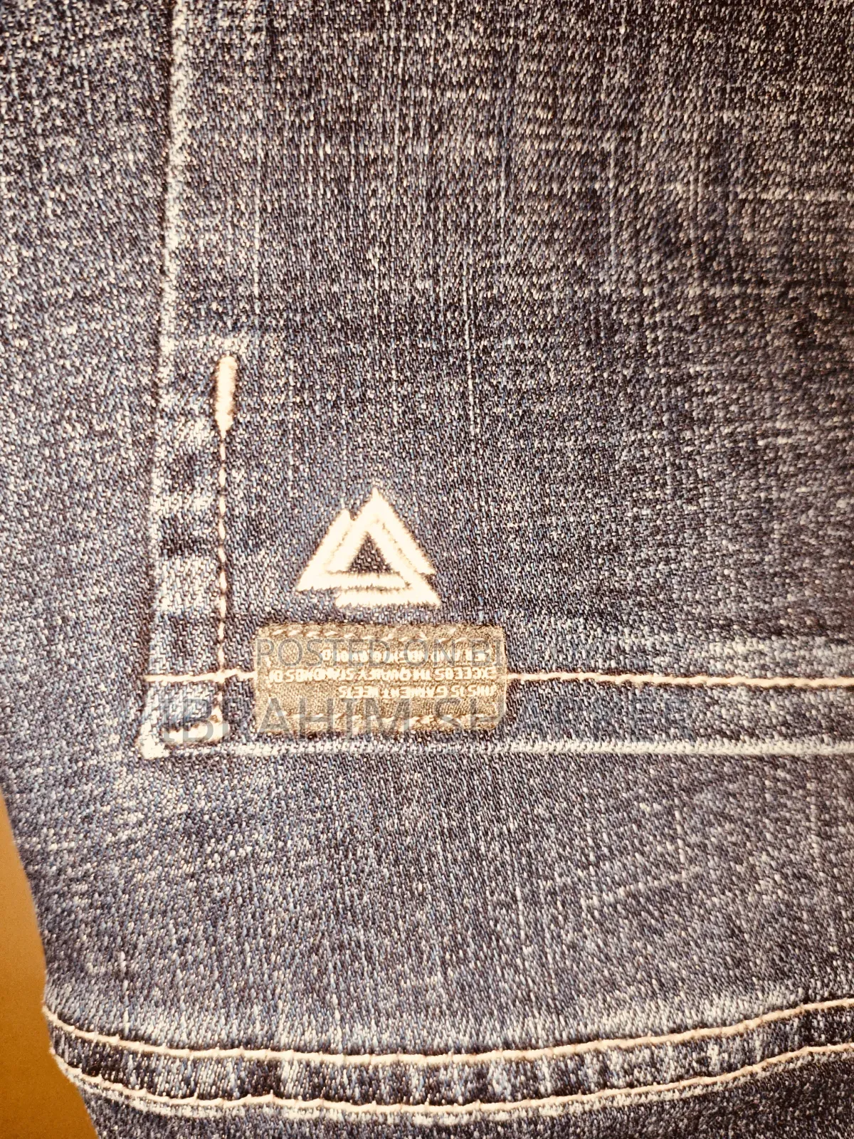 Premium Blue Denim Jeans Pant – Size 33 | Stylish Casual Fit