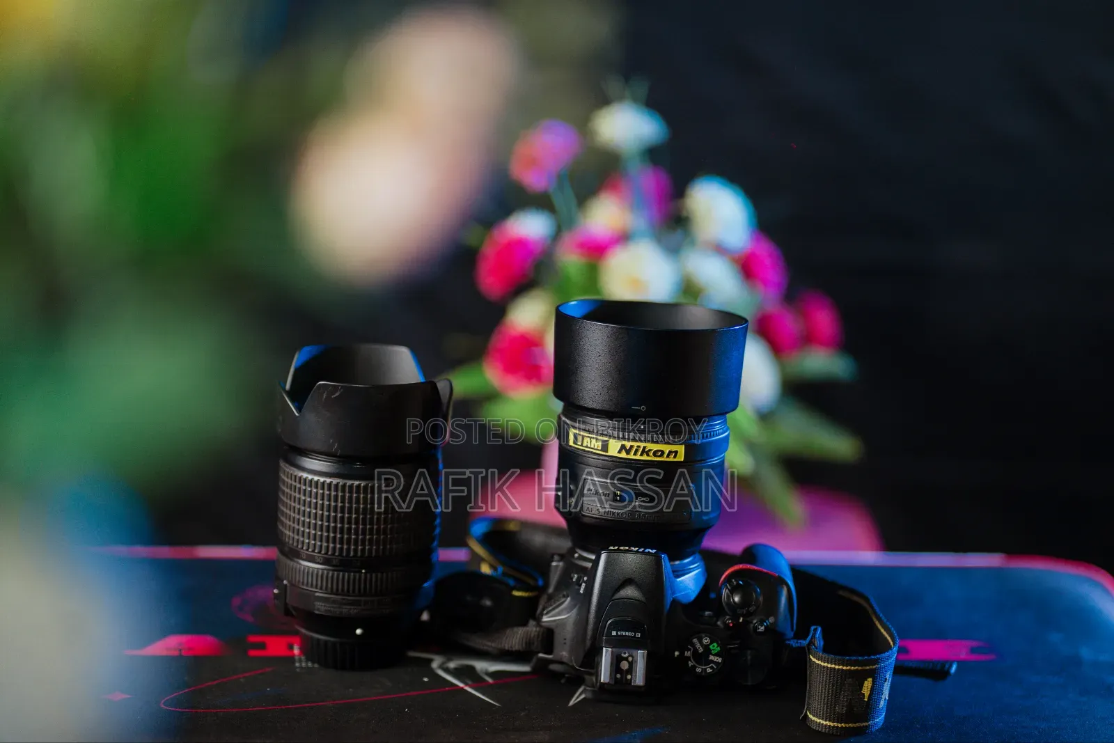 Nikon D5600 and 85mm 1.8 Prime Lens, 18-135 Mm Lens