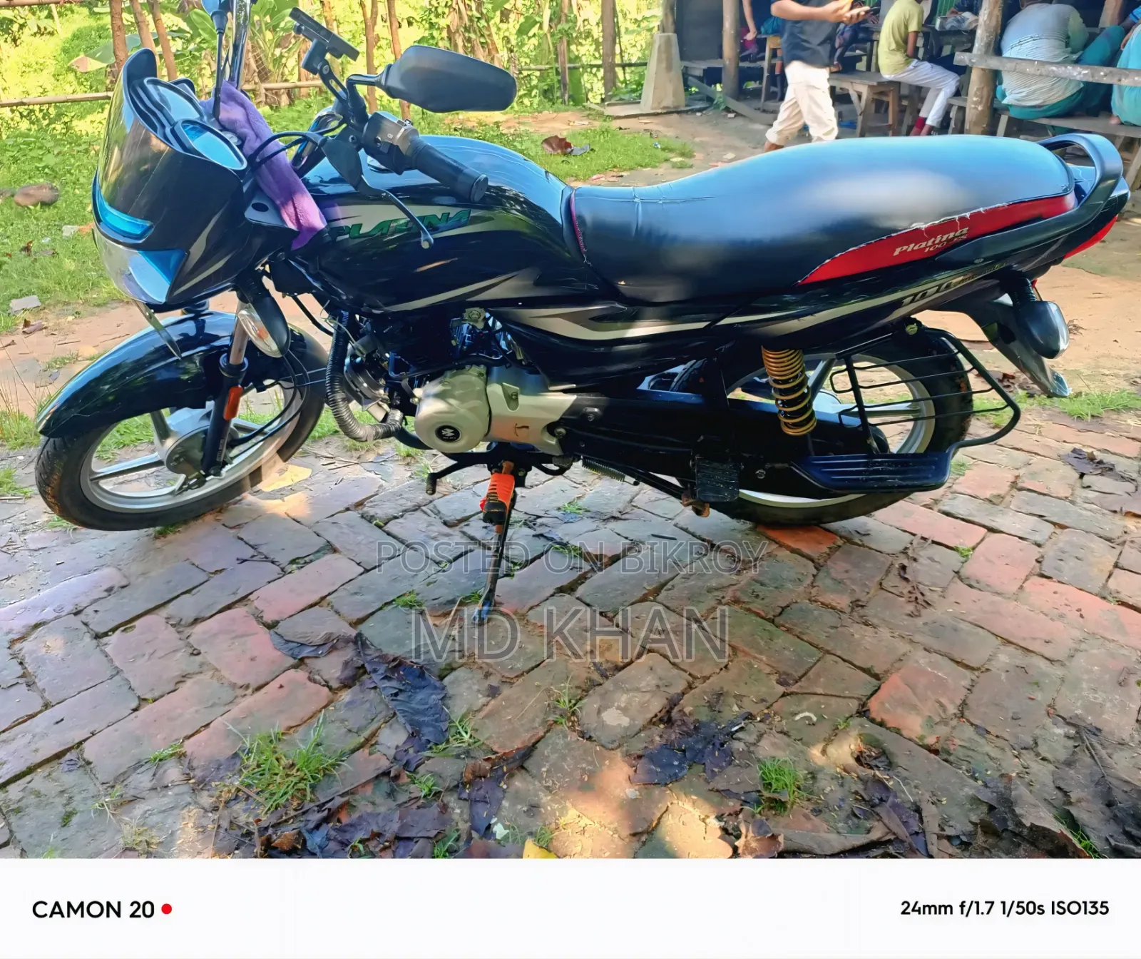 Bajaj Platina 100 2025 Black