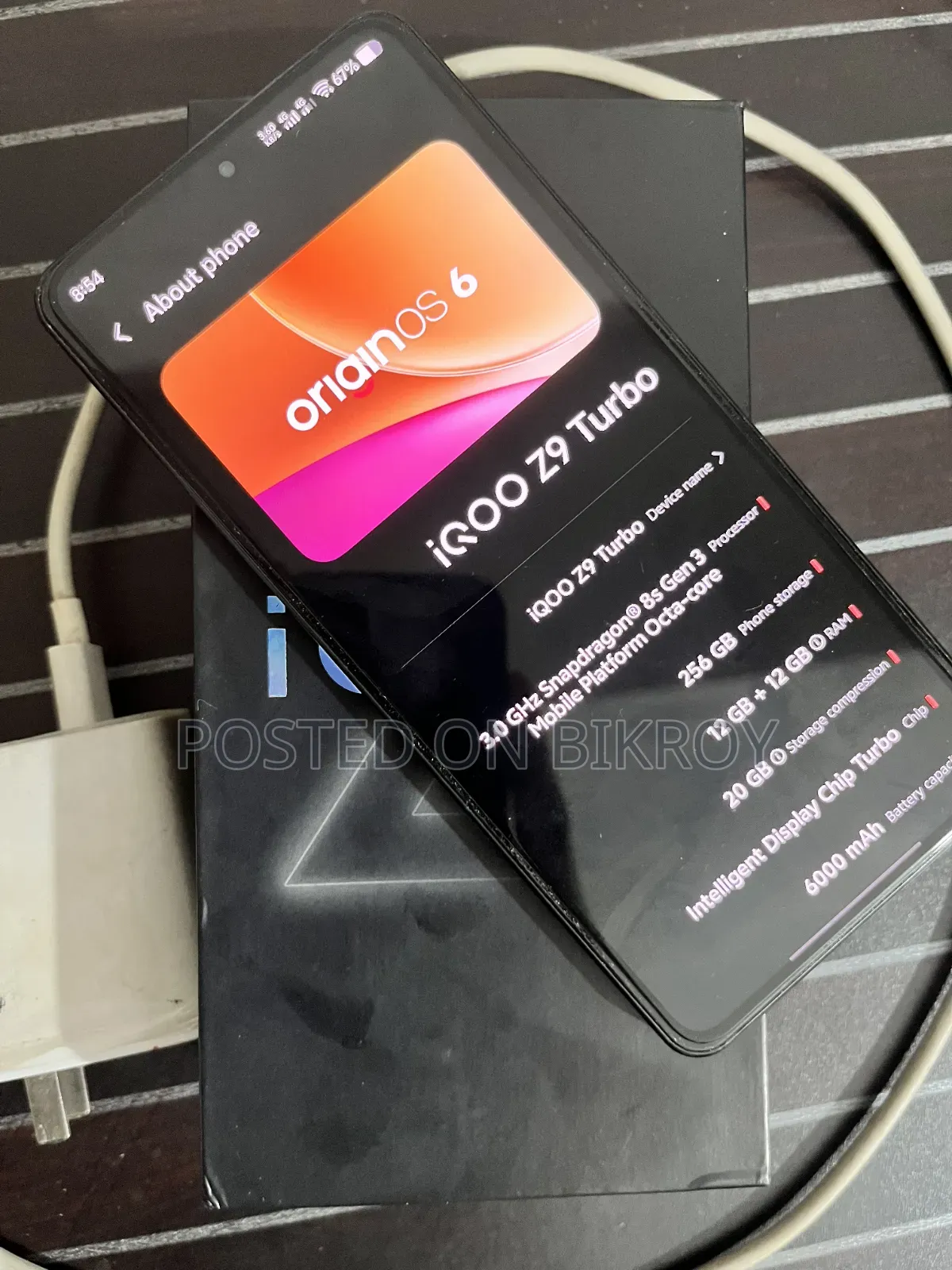 iQOO Z9 256 GB Black