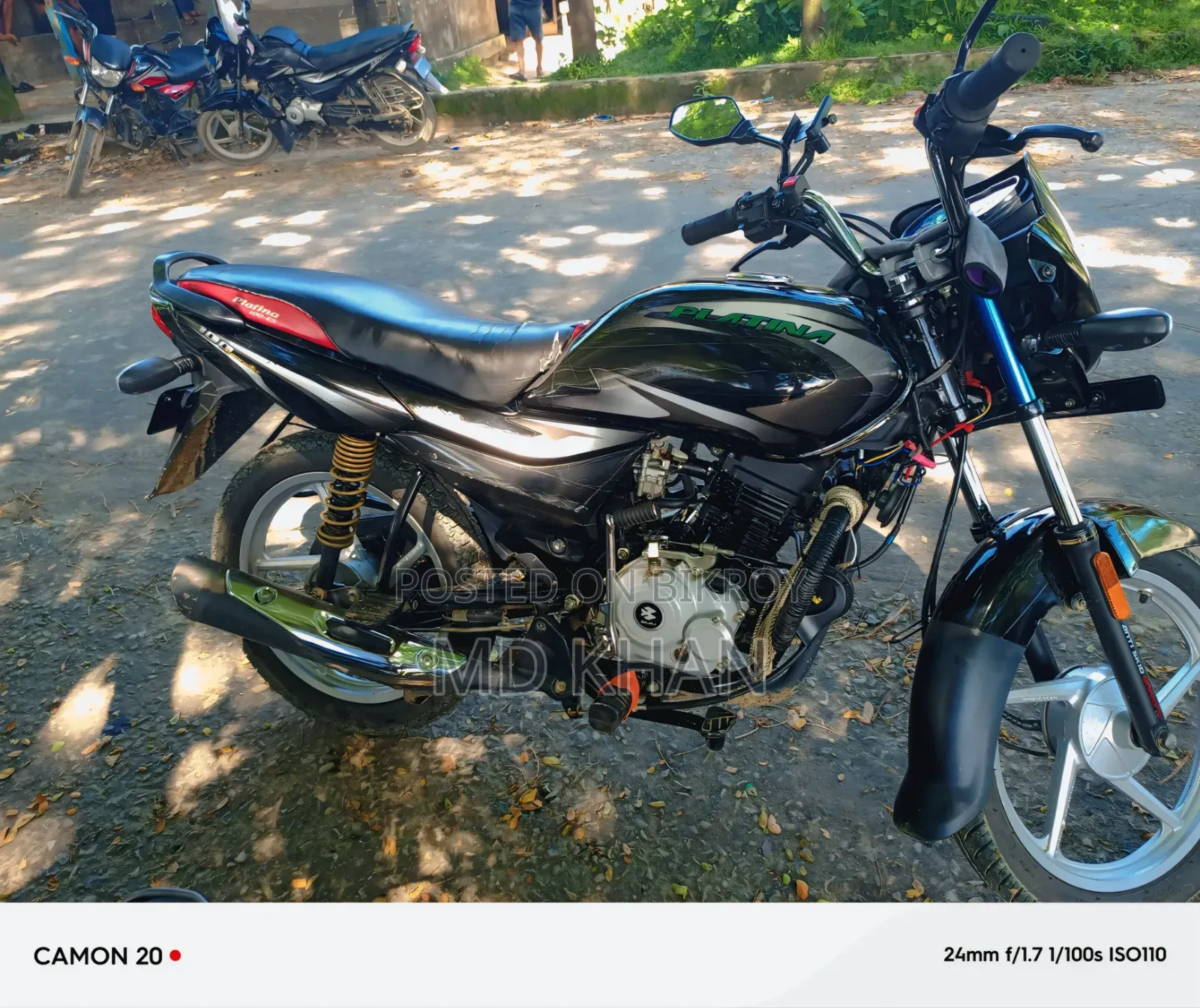 Bajaj Platina 100 2025 Black
