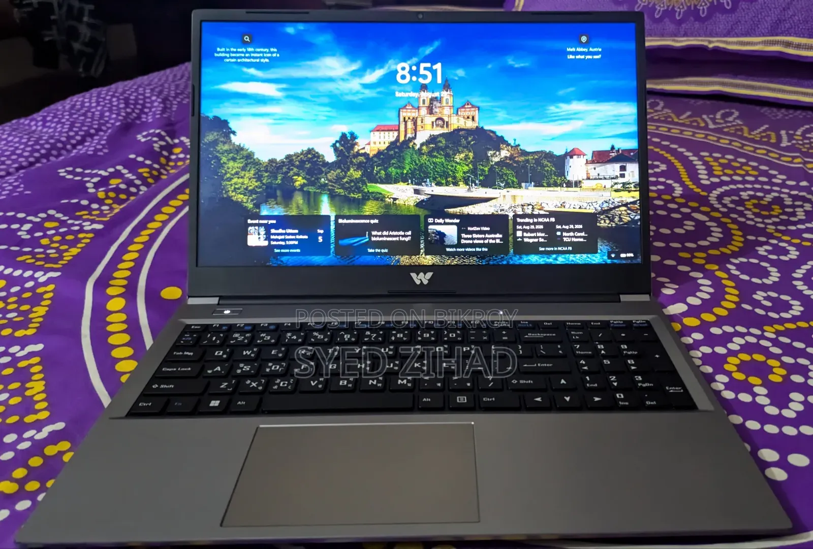 New Laptop 8GB Intel Core i5 SSD 512GB