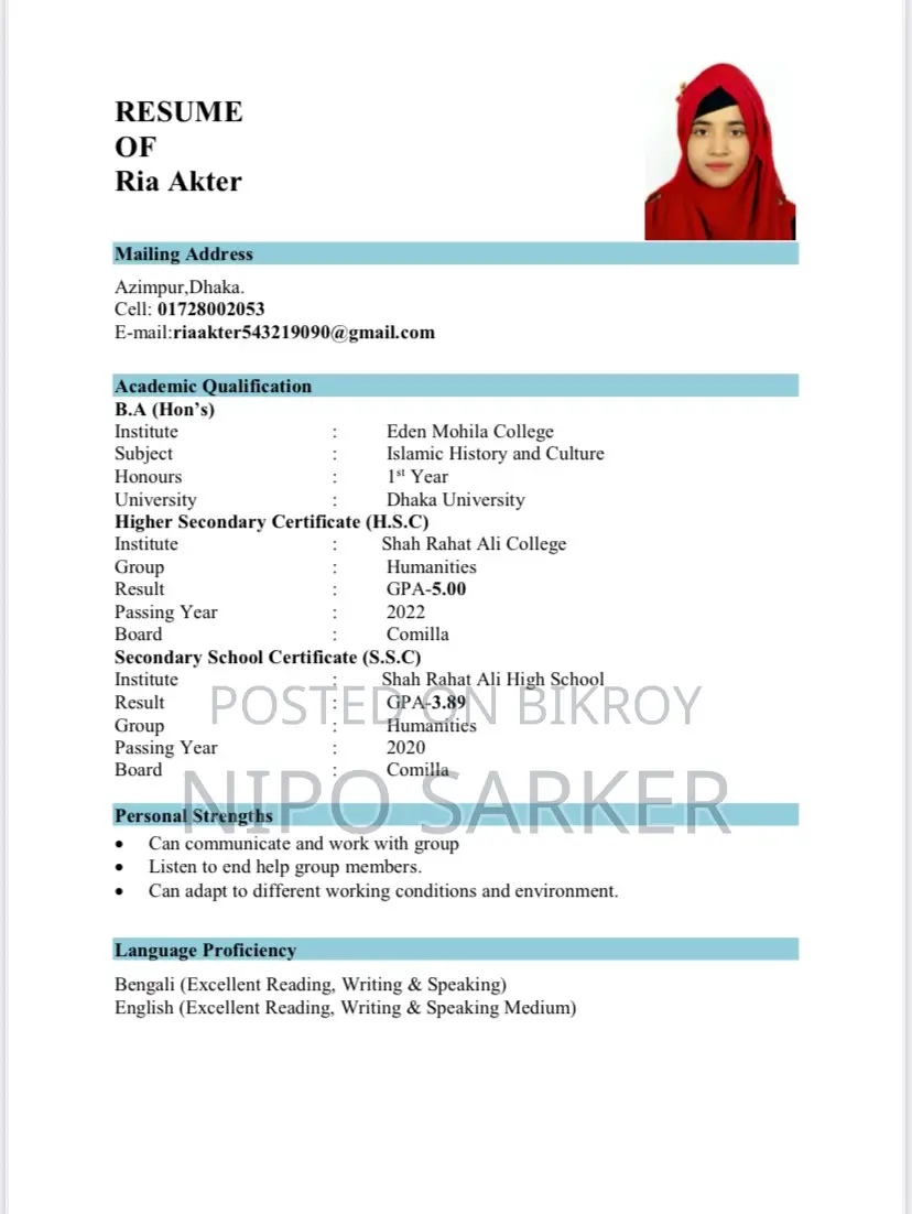 Customer Care Executive (Female / Male)