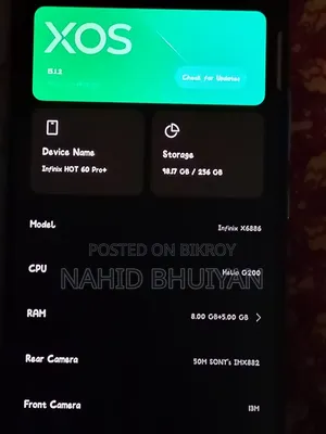 Infinix Hot 60 Pro+ 256 GB Purple