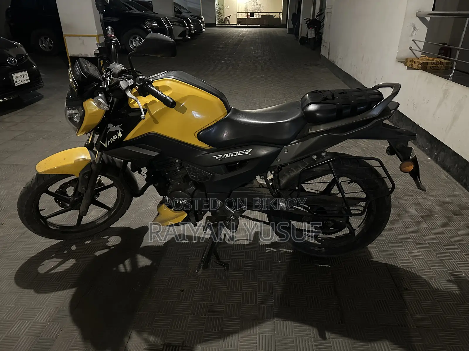 TVS Raider 125 2022 Yellow