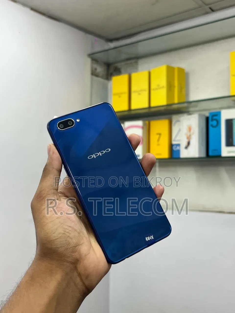 নতুন অপো এ৩এস ৬৪ জিবি নীল