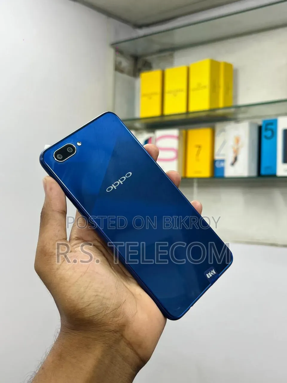নতুন অপো এ৩এস ৬৪ জিবি নীল