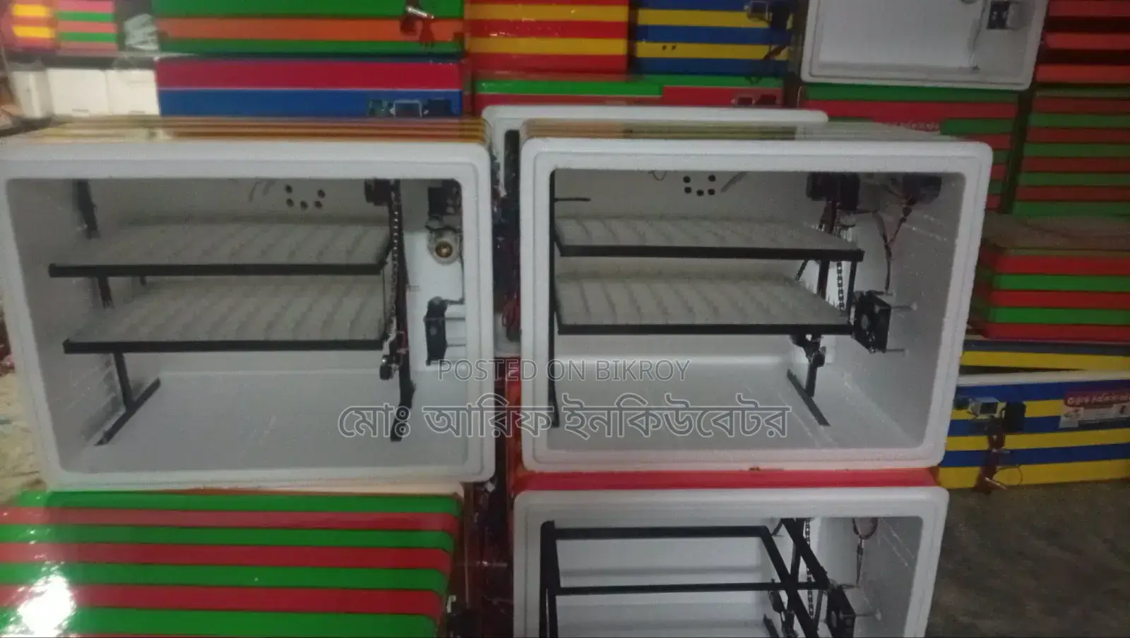 ডিম থেকে বাচ্চা ফুটানোর মেশিন ৩৫০ ডিমের