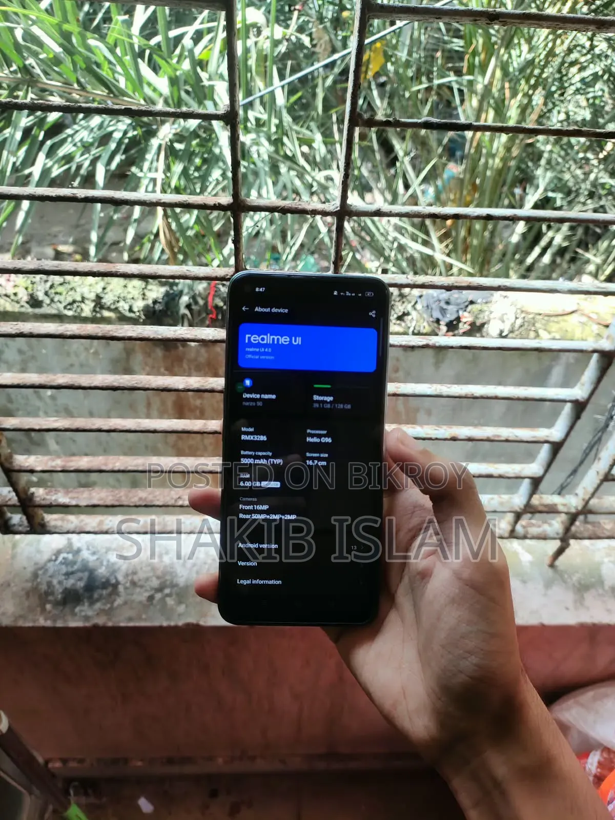 Realme Narzo 50 128 GB Black