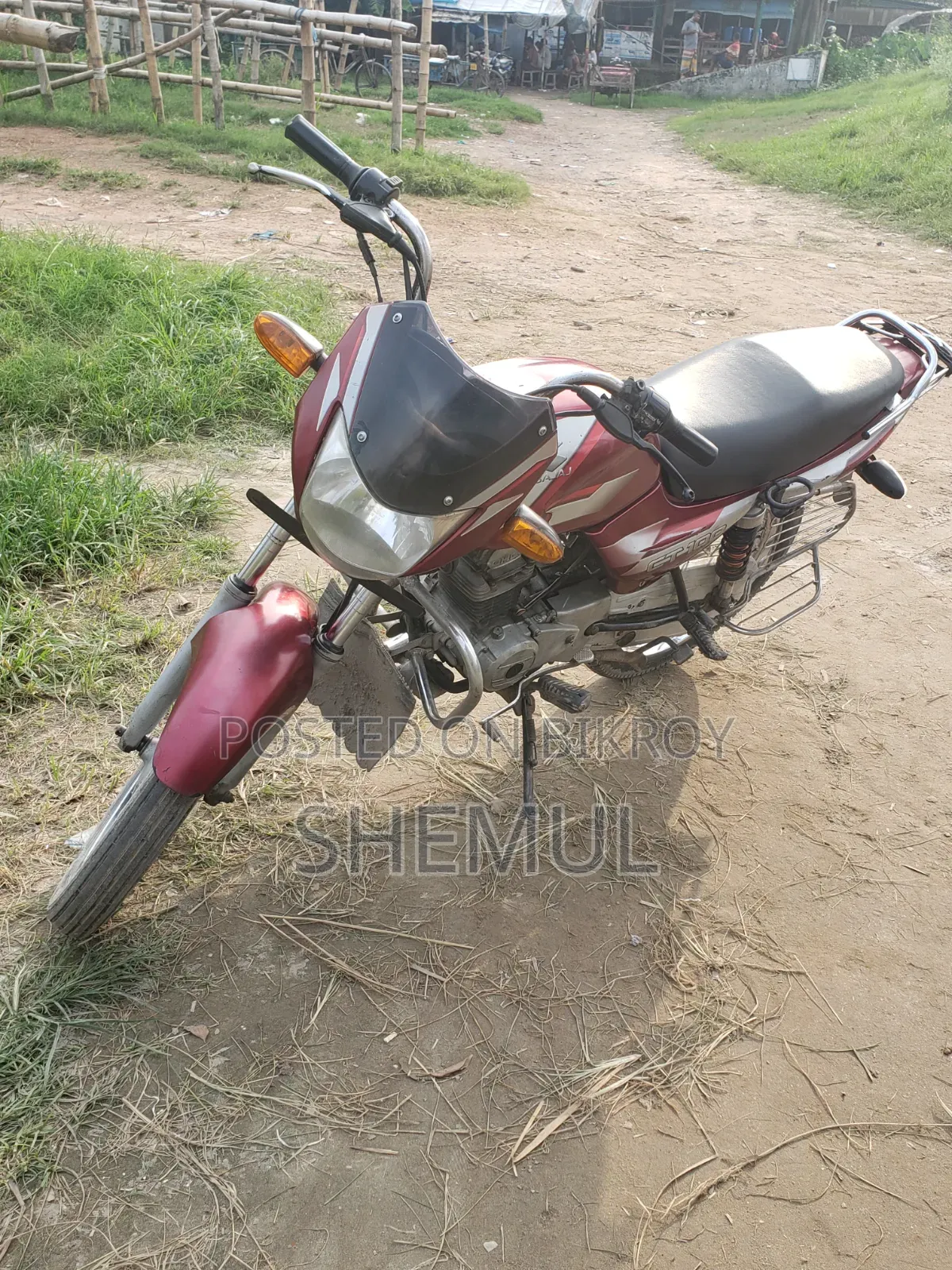 Bajaj CT 100 2014 Red