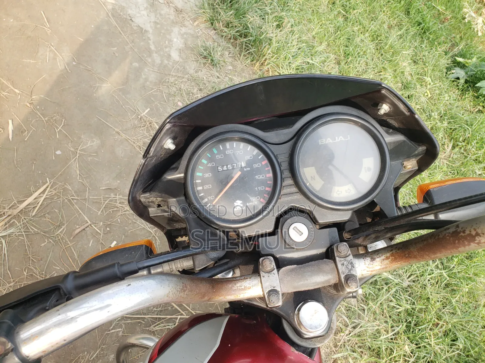 Bajaj CT 100 2014 Red