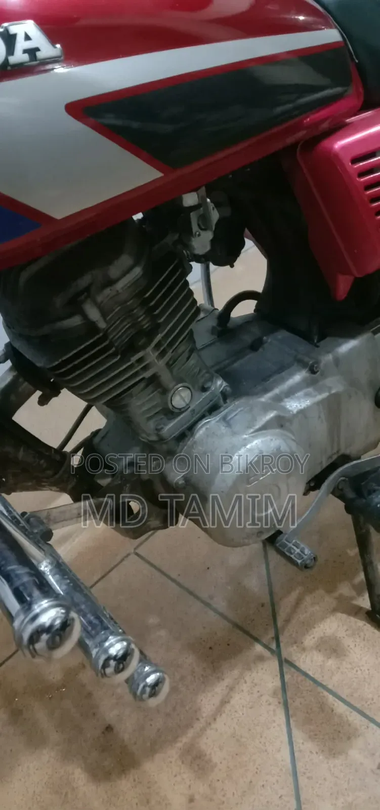 Honda XL 125 2006 Red