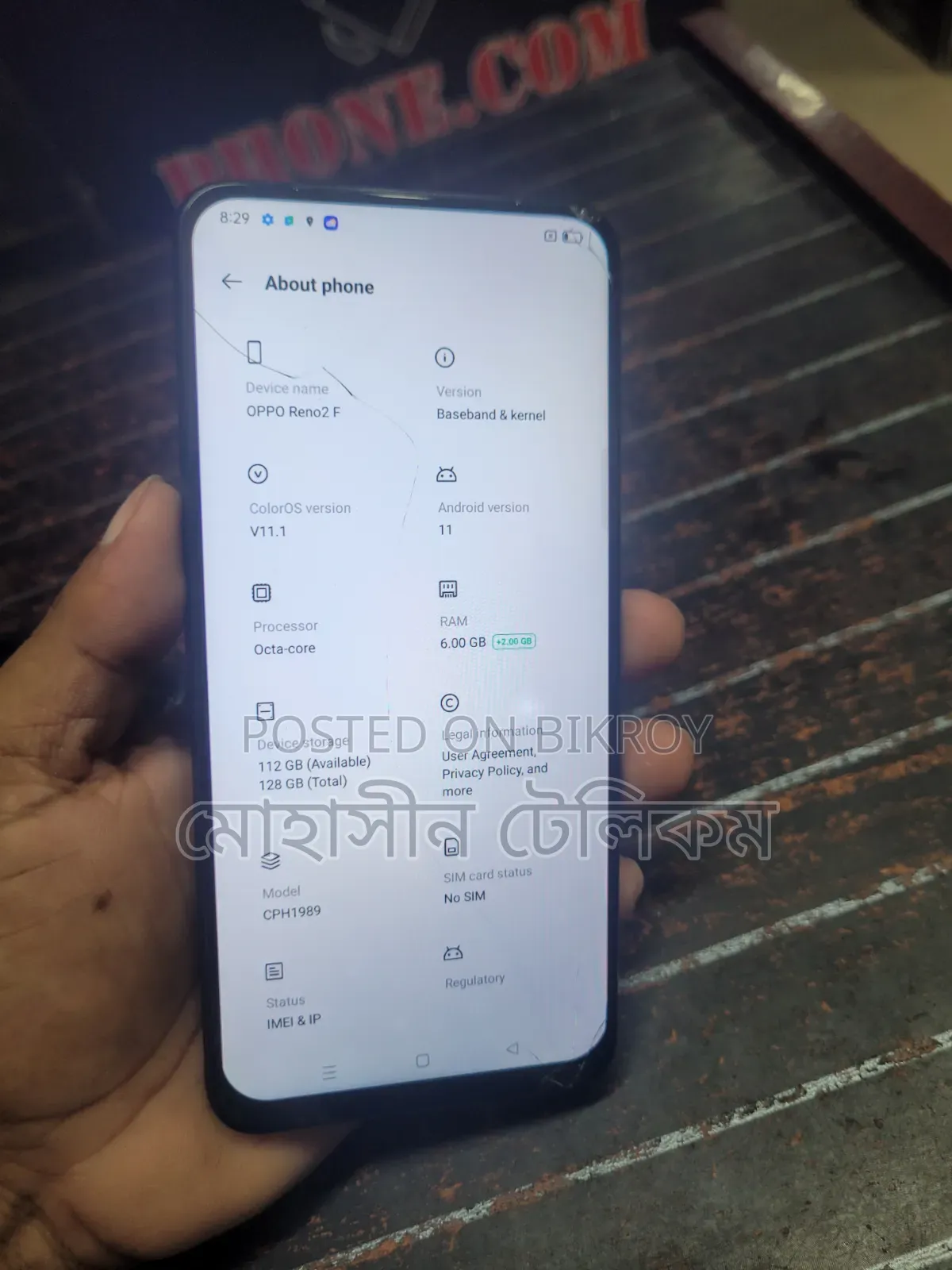 Oppo Reno 2 128 GB Black