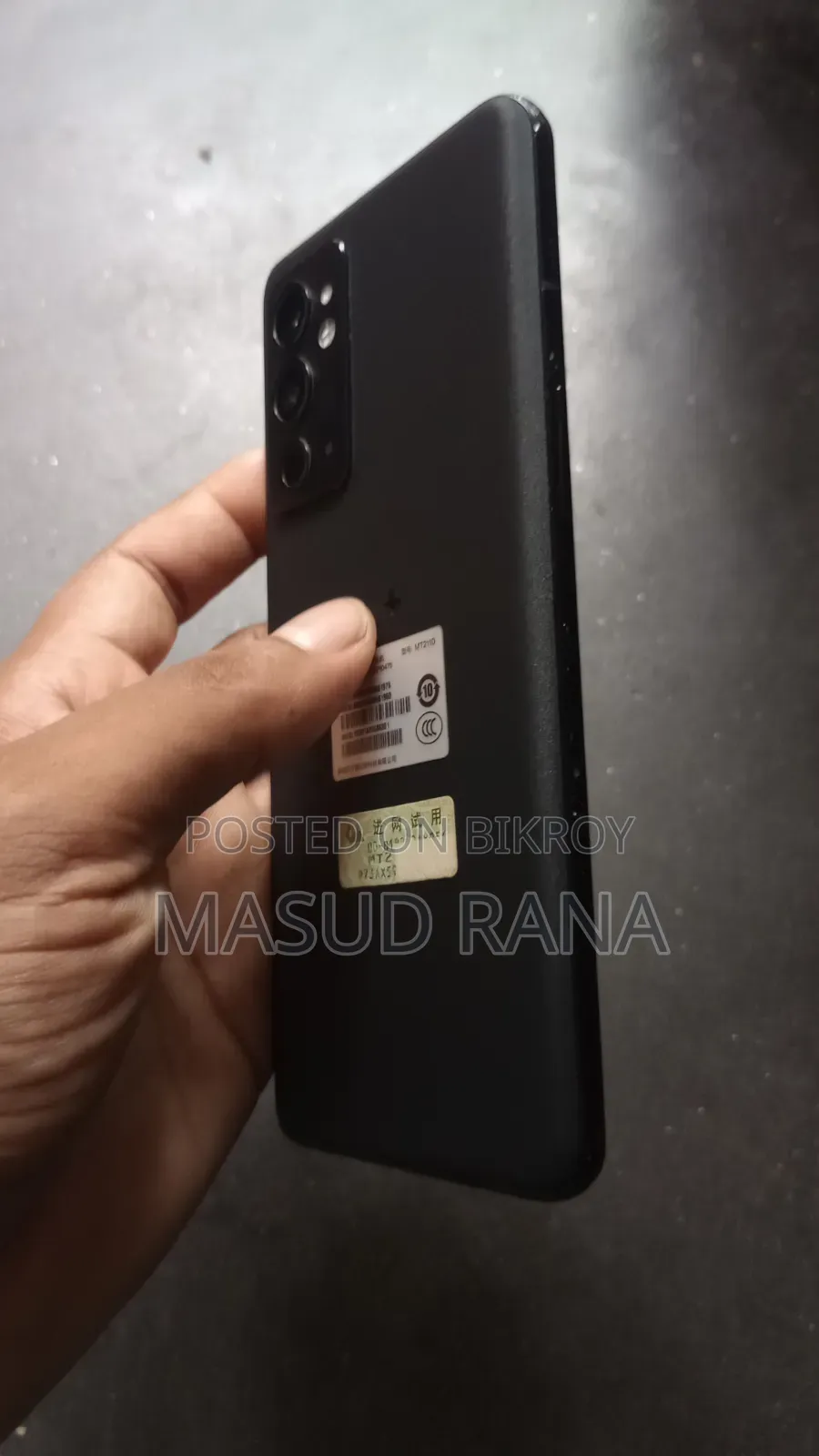 OnePlus 9RT 5G 256 GB Black