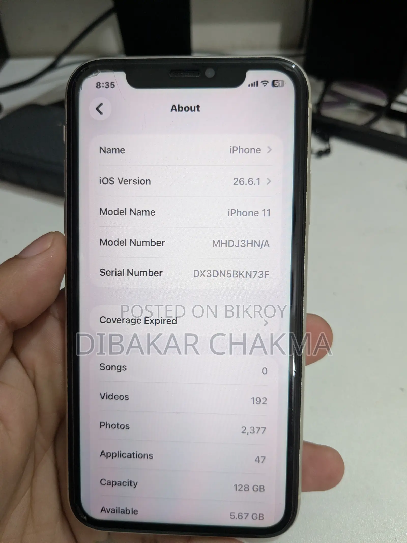 Apple iPhone 11 128 GB White